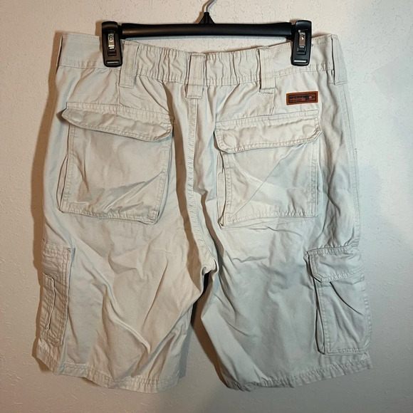 Men’s Sperry Cream Color Cargo Shorts Size 32 - Picture 4 of 6